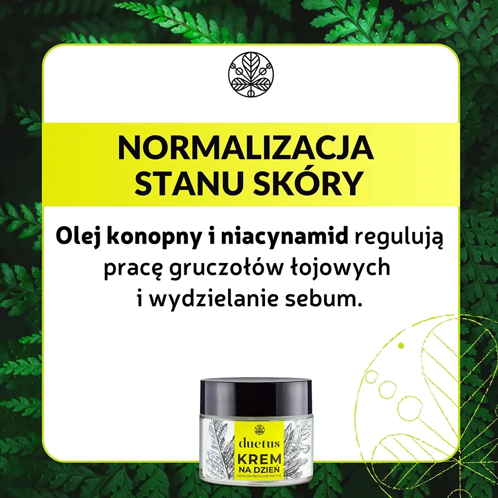 Sylveco Duetus matterende dagcreme 50 ml fedtet hud