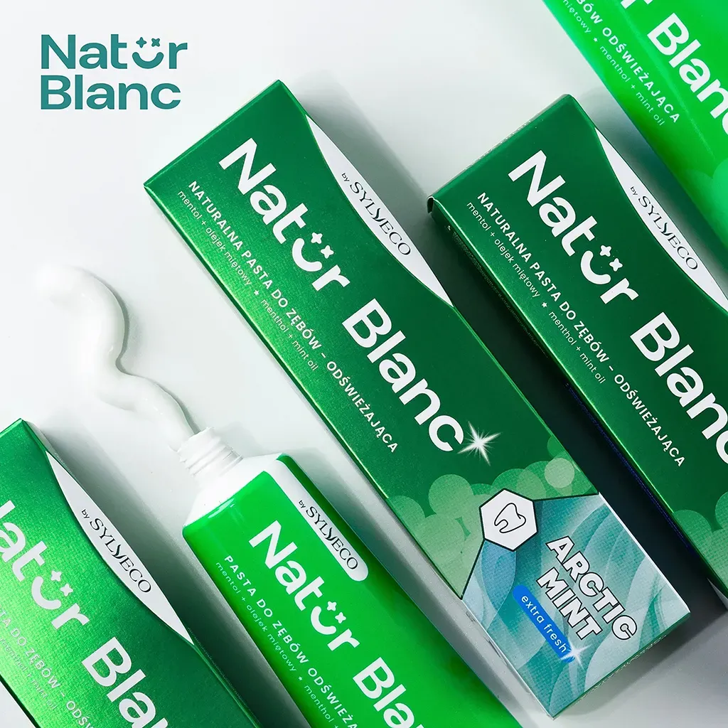 Sylveco Natur Blanc tandpasta Arctic Mint frisk mint