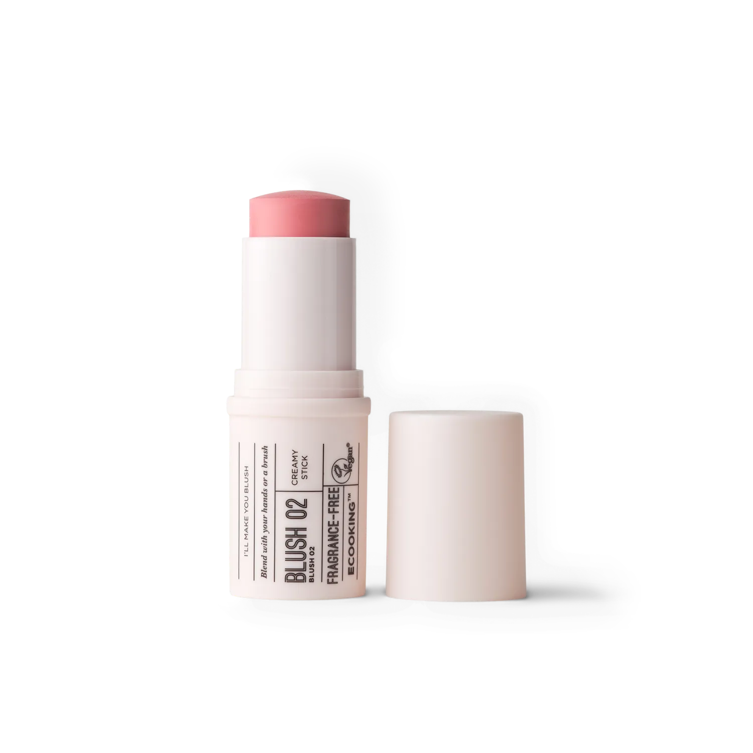 Ecooking Blush creme blush 01 Peach koral glød