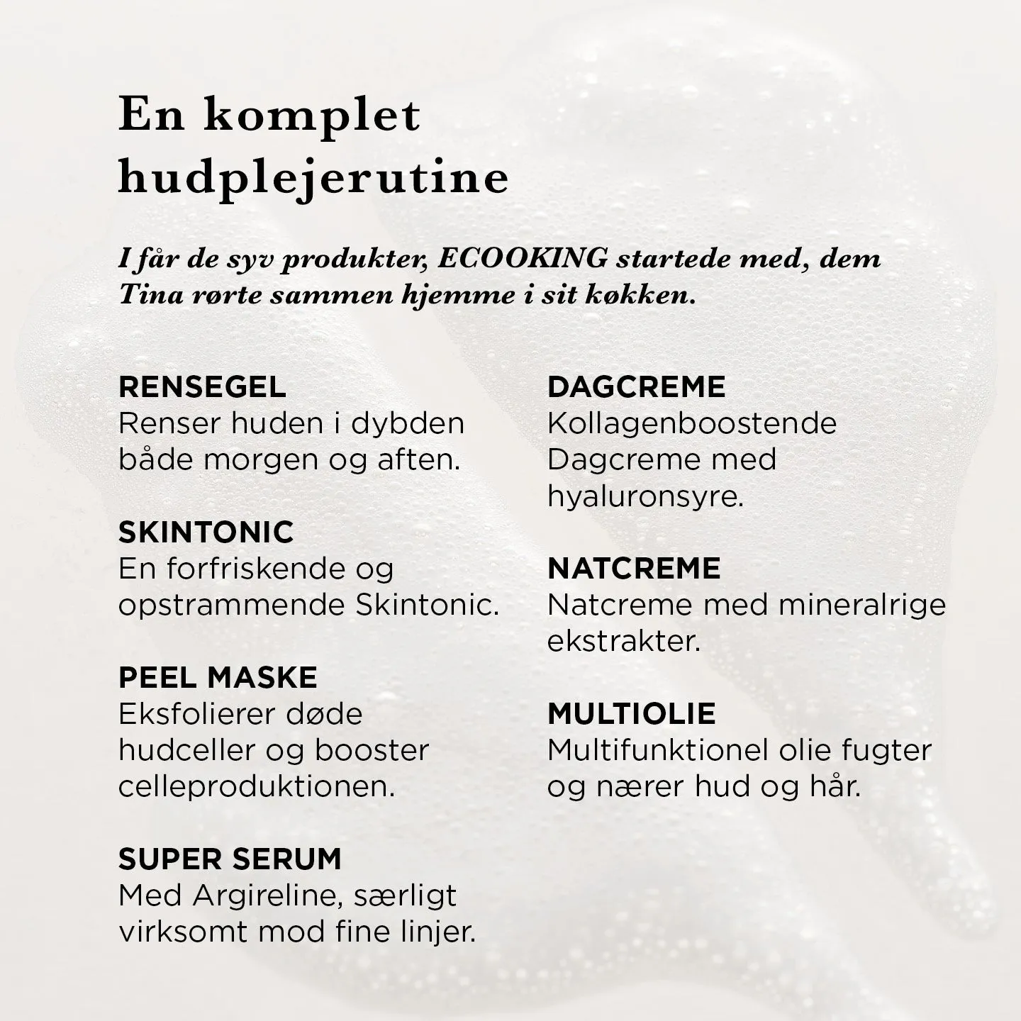 Ecooking Venindeboksen sæt 7 produkter parfumefri