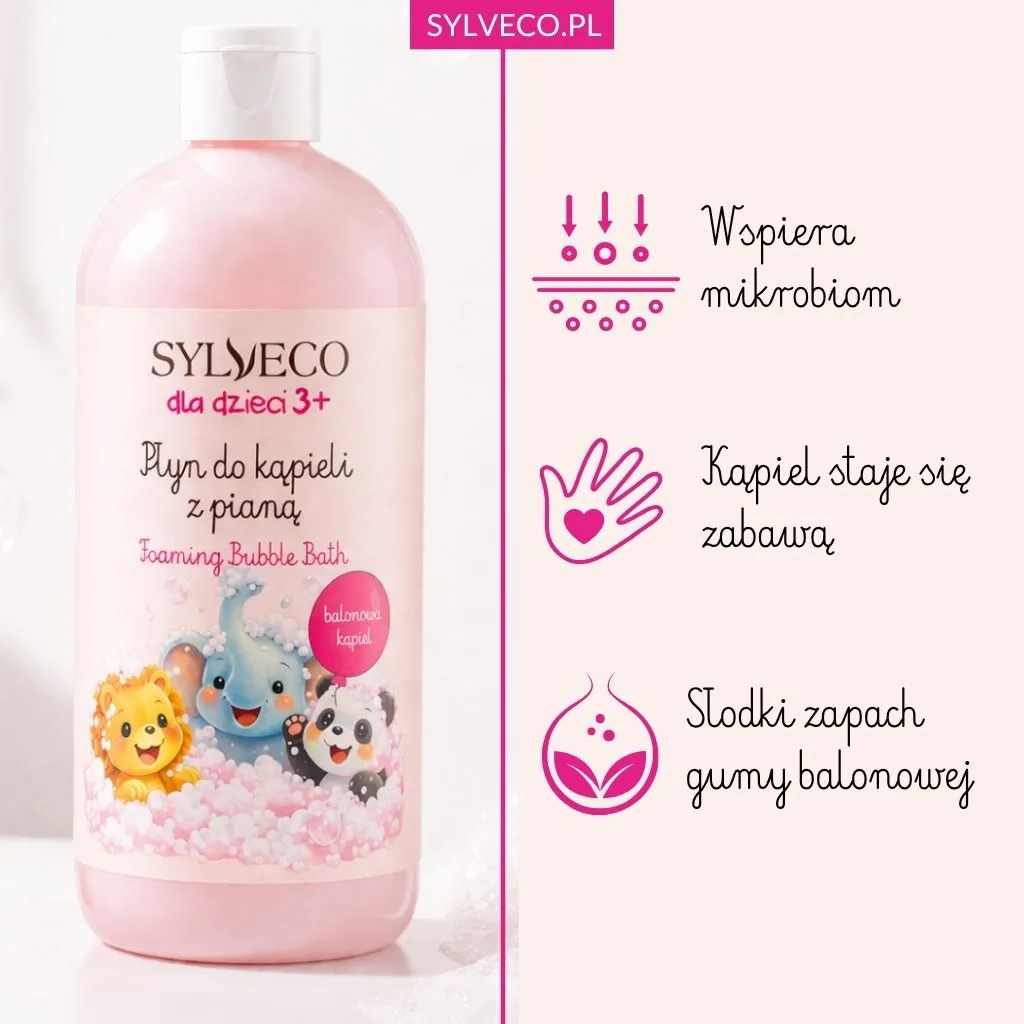 Sylveco Børn badesæbe ballonbad 3+ mild duft