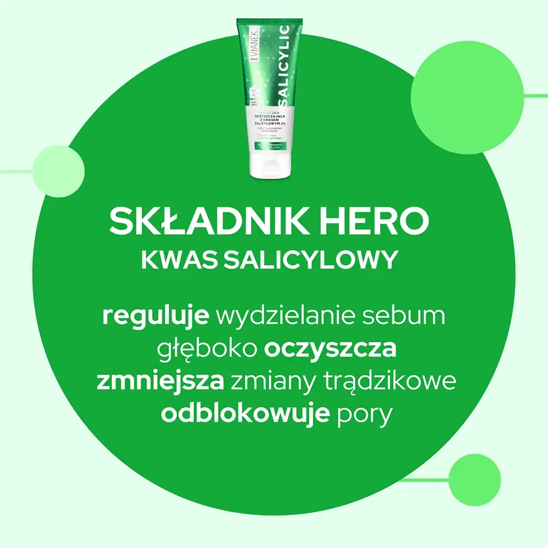 Vianek Hero Rensemaske 2% salicylsyre