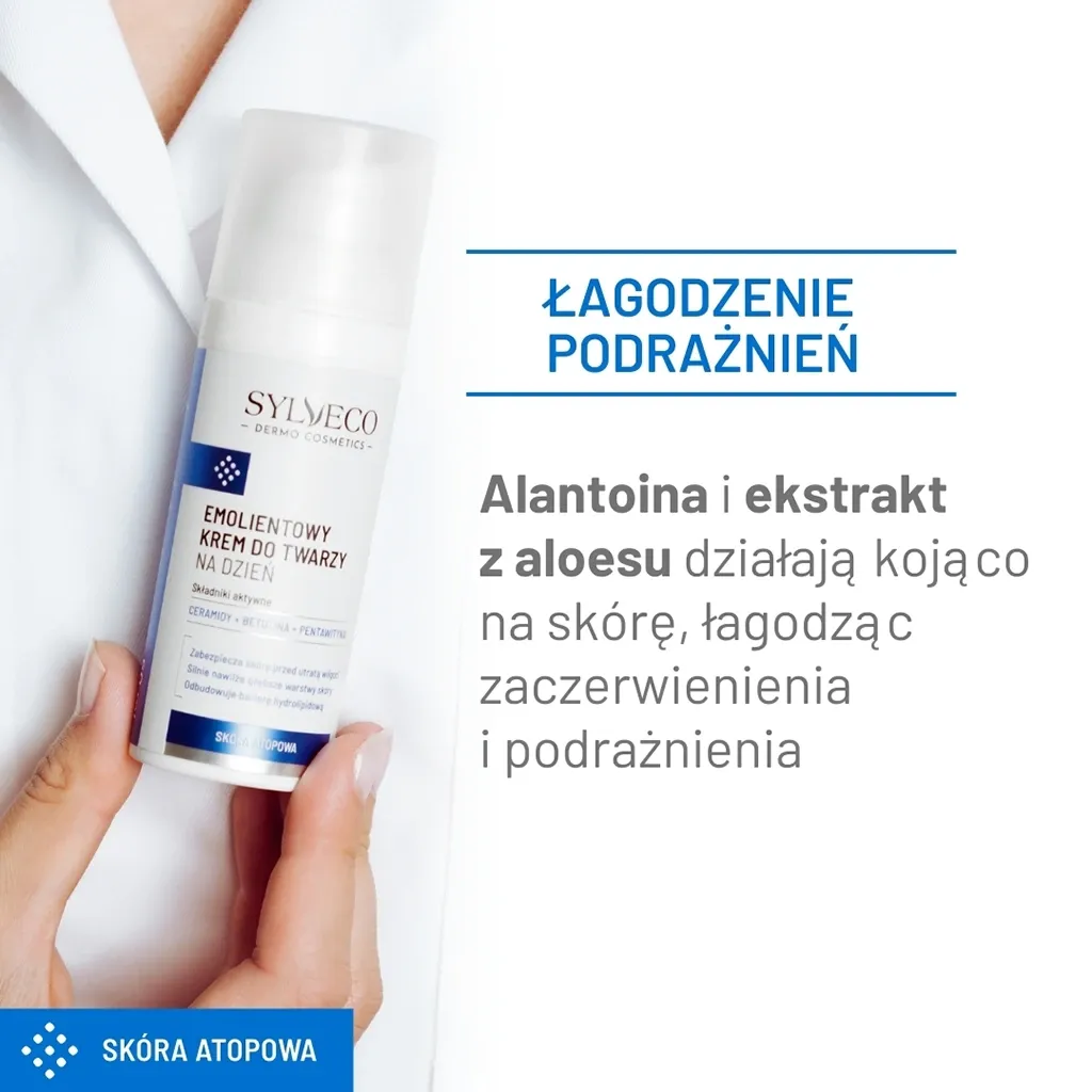 Sylveco Dermo dagcreme uden parfume til sart hud