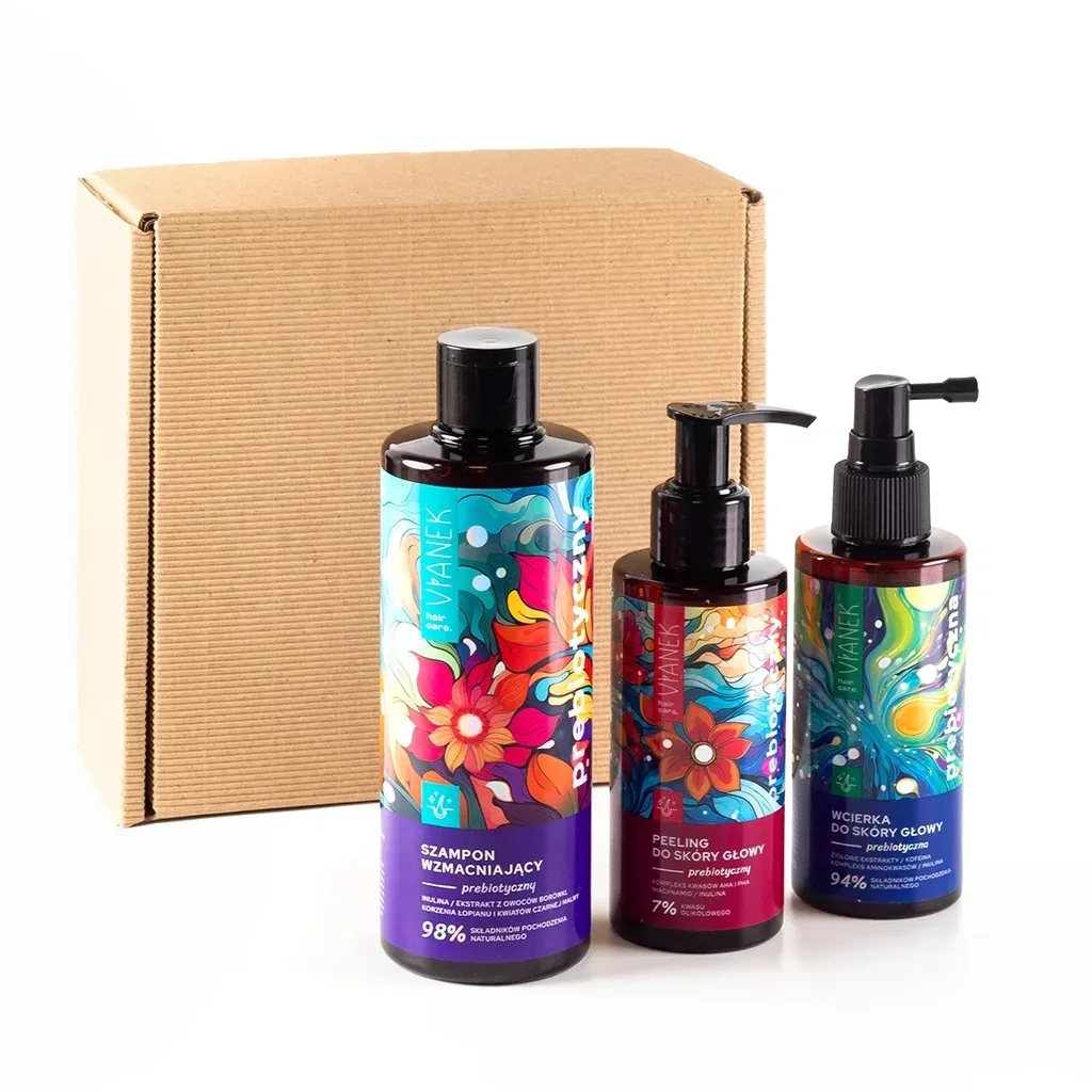 Vianek Prebiotisk Hårsæt shampoo peeling serum
