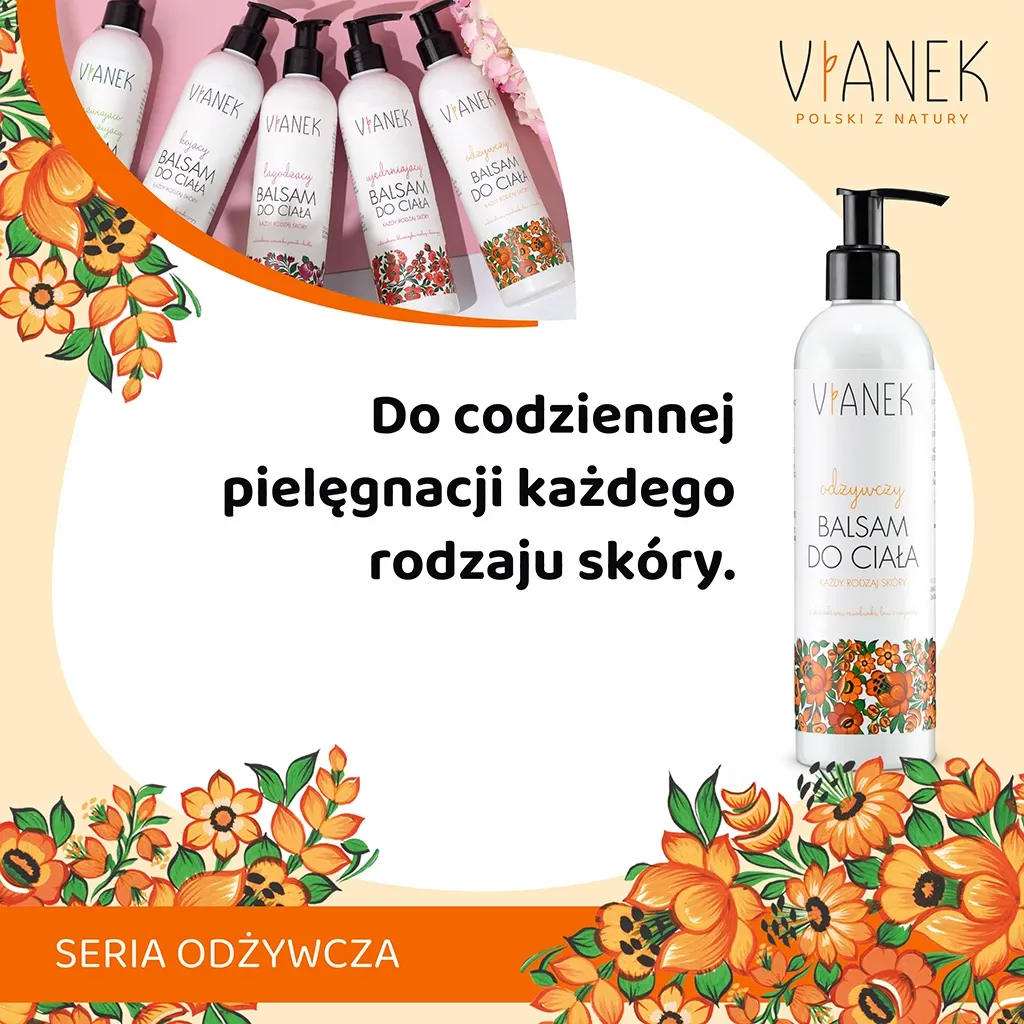 Sylveco Vianek Nærende bodylotion 300 ml honning