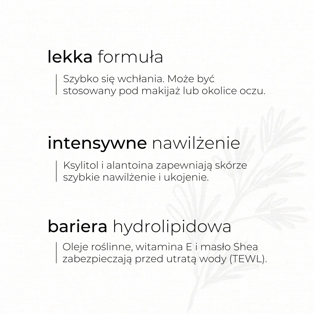 Sylveco let birkecreme ansigtscreme 50 ml fugt