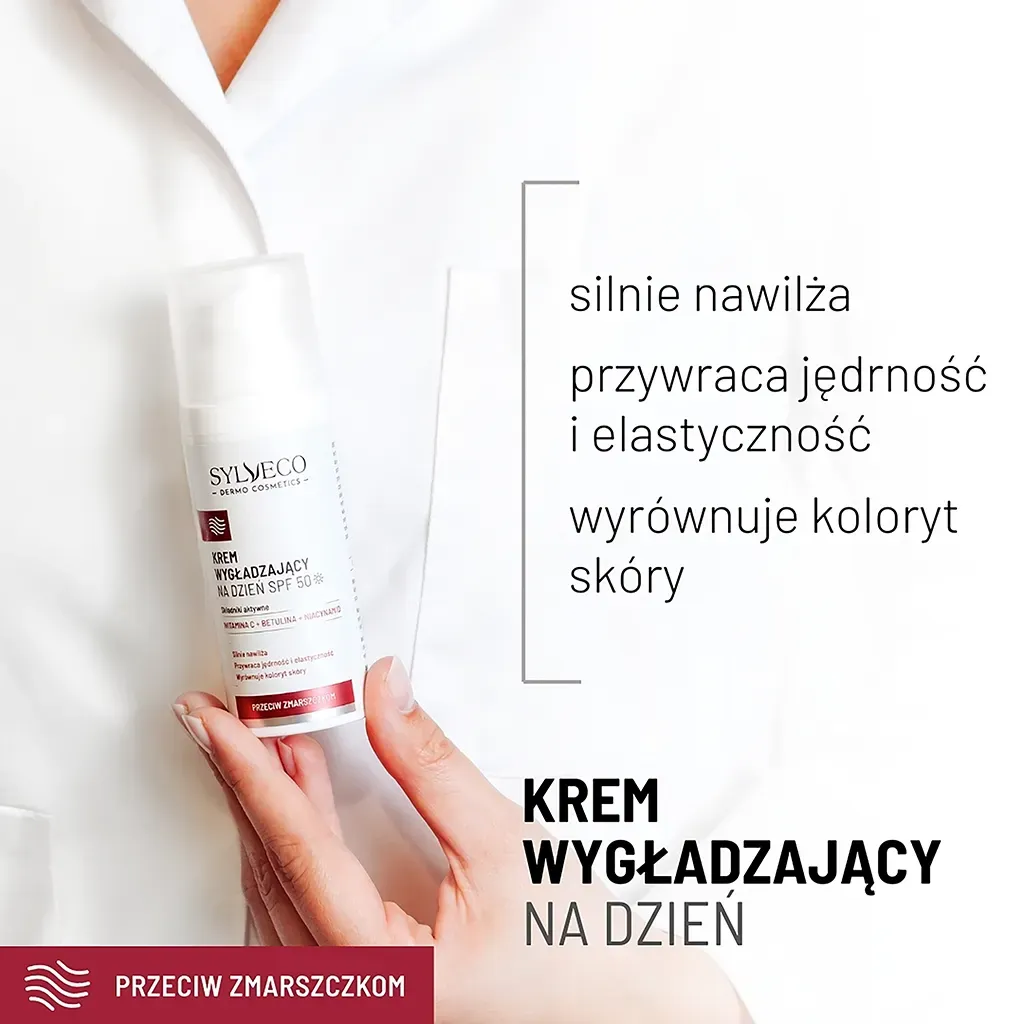 Sylveco Dermo dagcreme SPF50 udglattende antiage