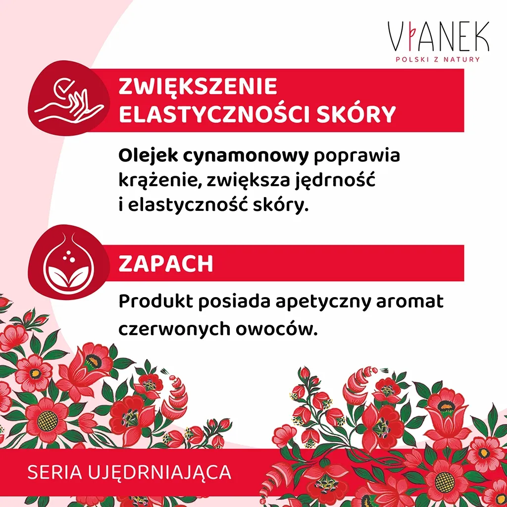 Vianek Opstrammende Bodylotion 300 ml med kanel