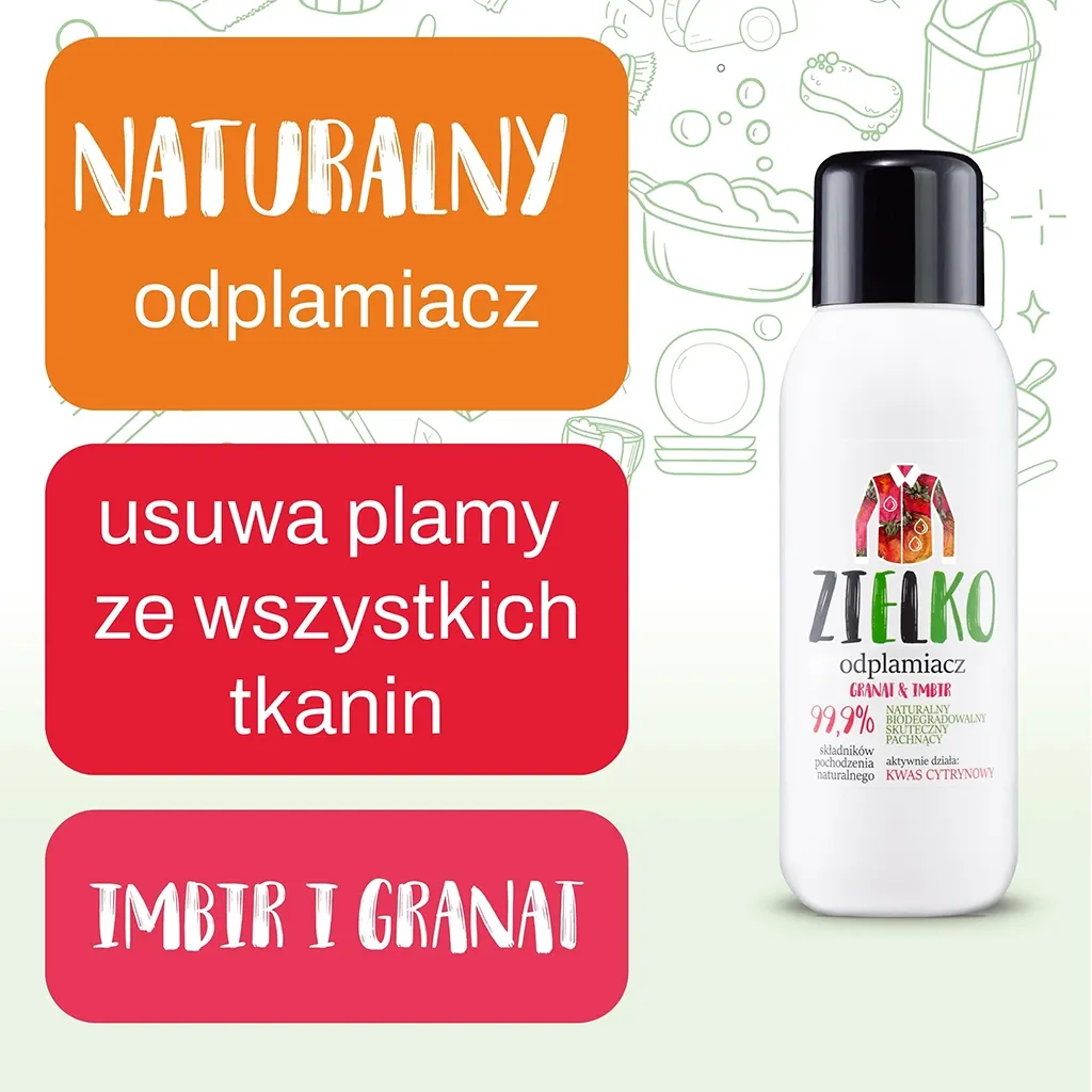 Zielko pletfjerner gel 400 ml til friske pletter
