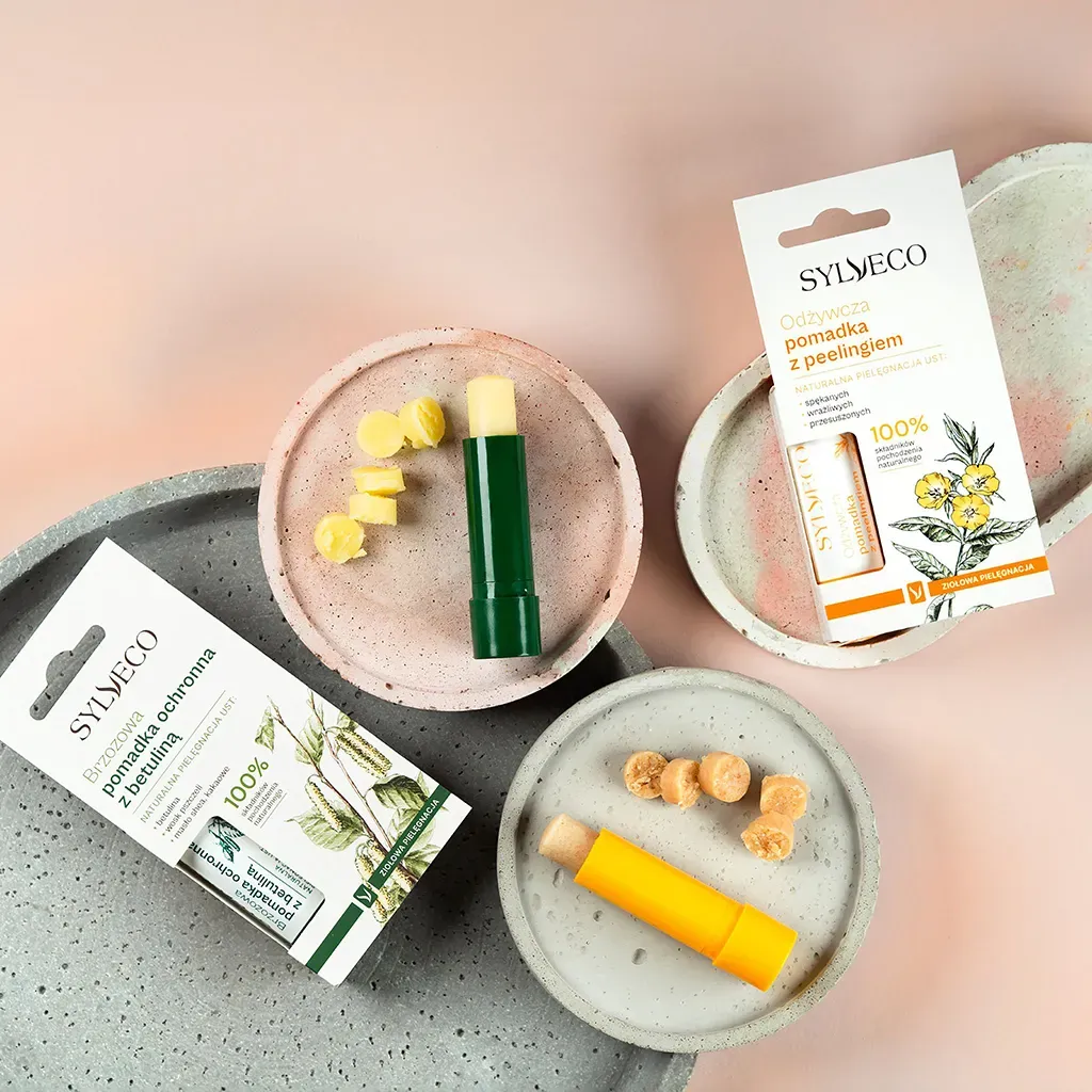 Sylveco Classic birke læbesæt scrub + balm 2x4,6 g
