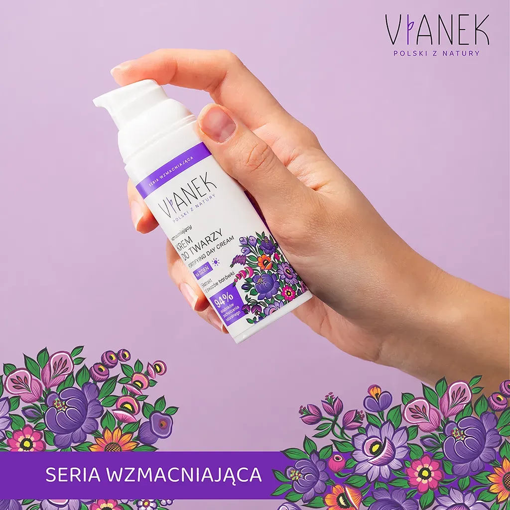 Sylveco Vianek styrkende dagcreme 50 ml rødme