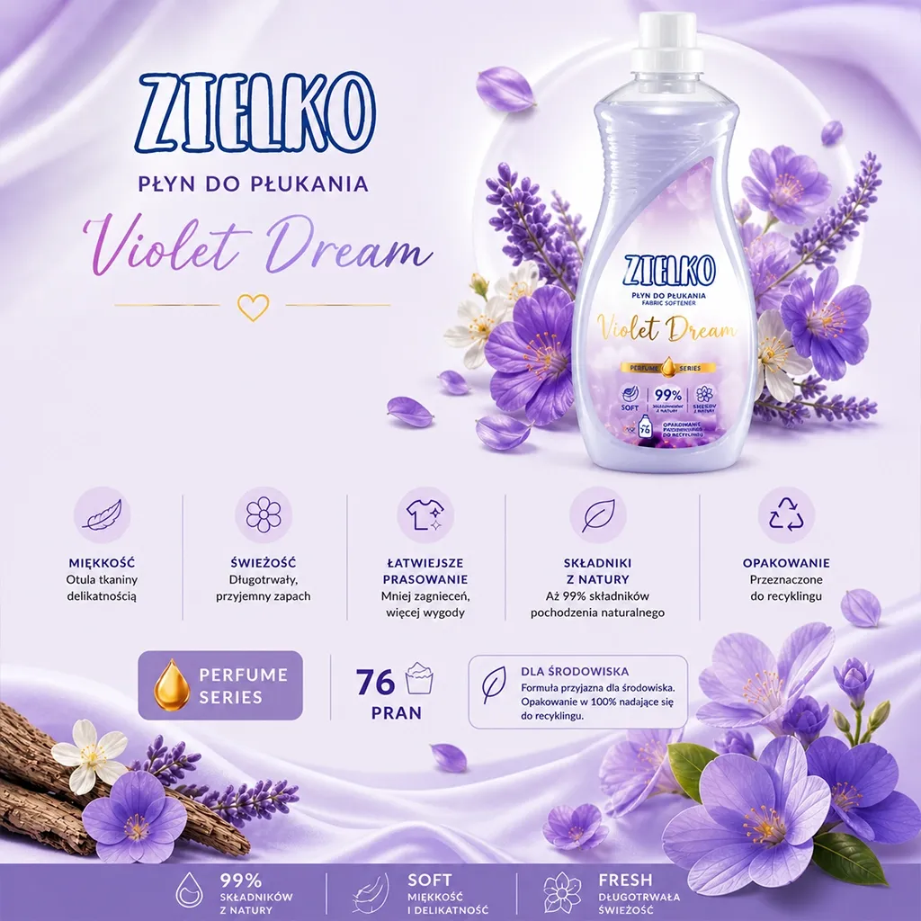 Zielko Violet Dream skyllemiddel blomster træduft