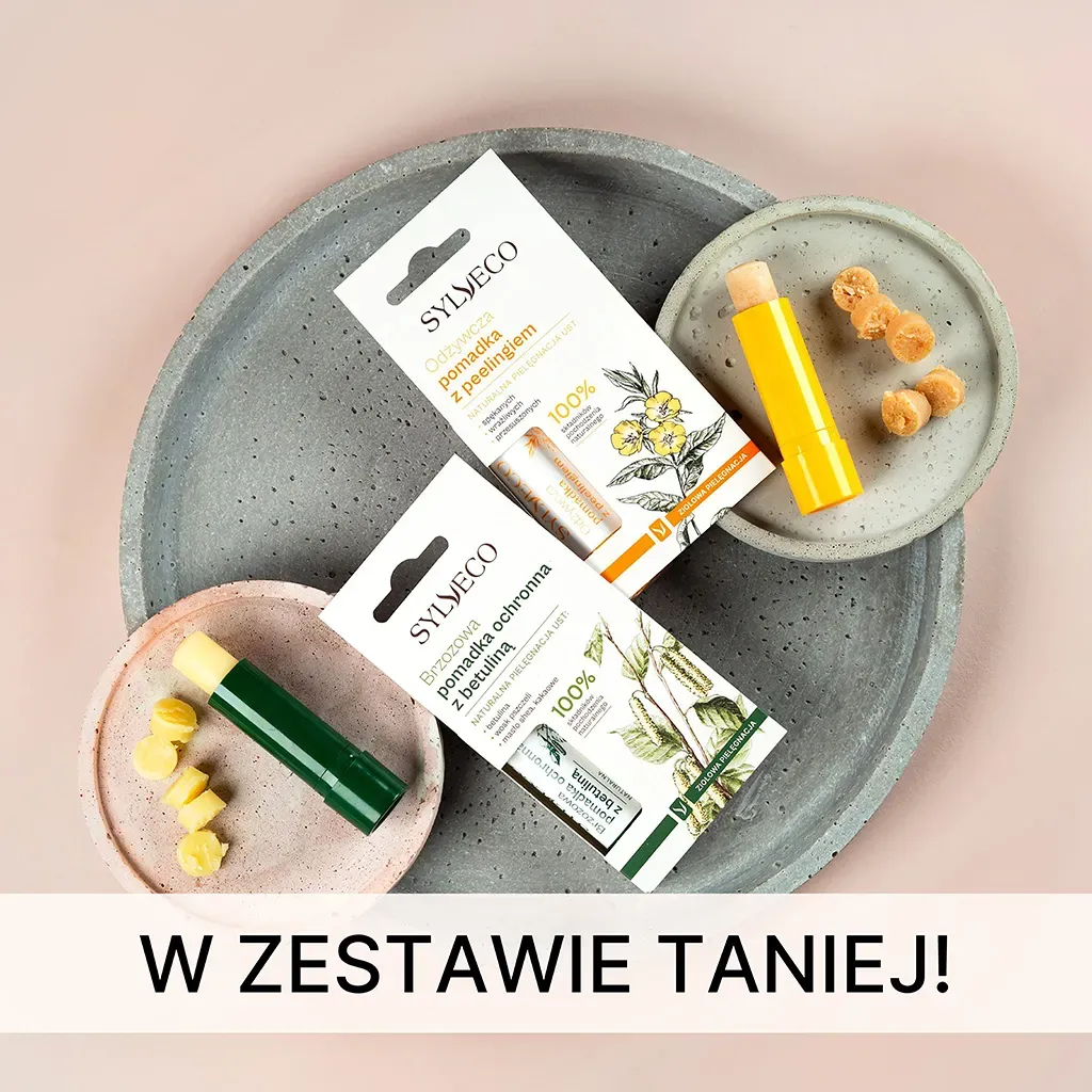 Sylveco Classic birke læbesæt scrub + balm 2x4,6 g
