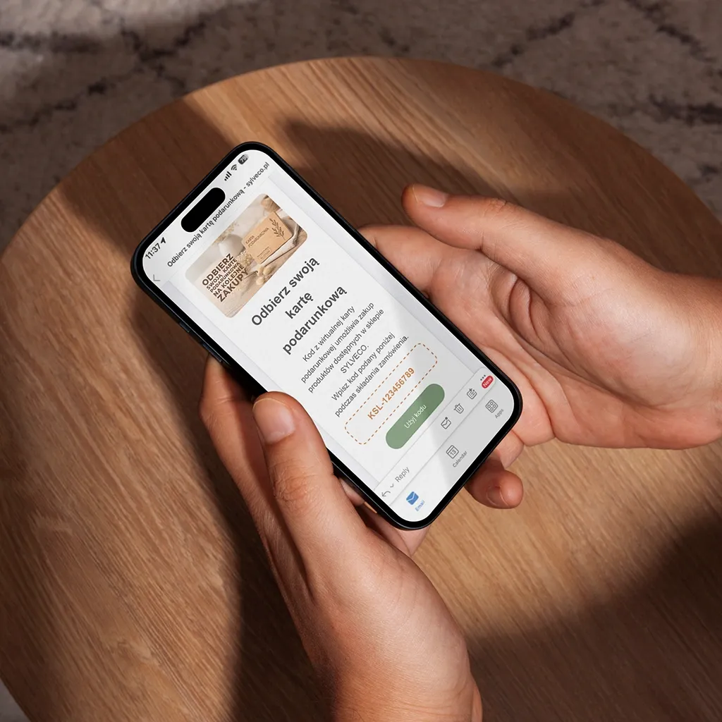 Sylveco virtuelt gavekort 150 zł email