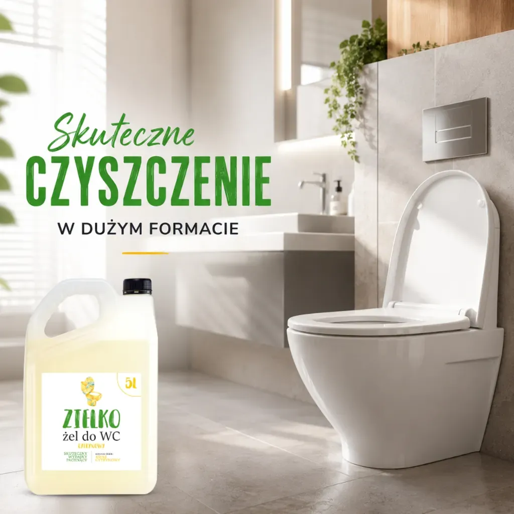 Zielko WC gel citron 5L mod kalk