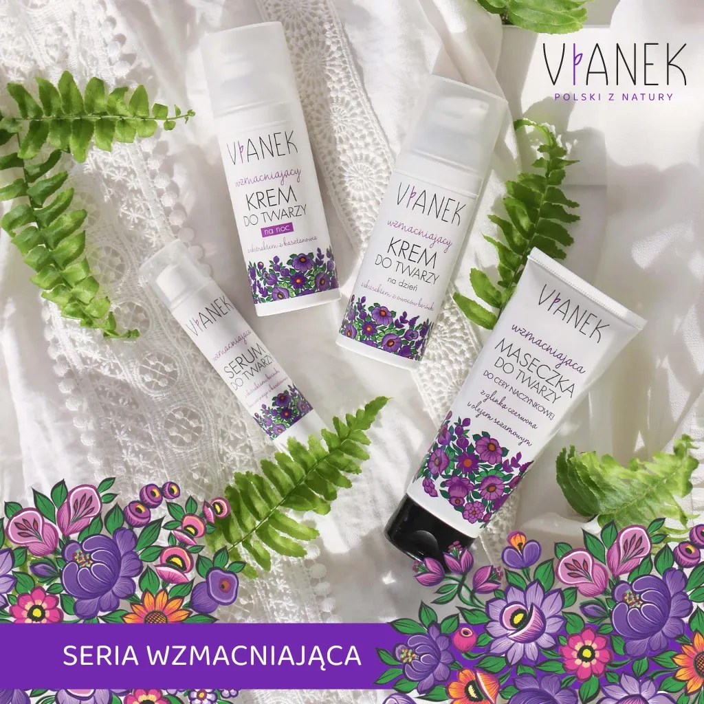 Vianek styrkende ansigtsmaske 75 ml rød ler