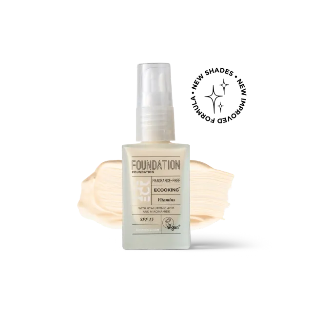 Ecooking Foundation foundation SPF 15 parfumefri