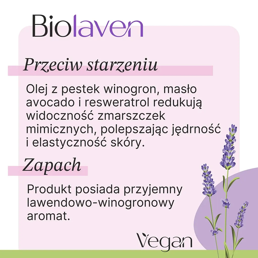 Biolaven øjencreme med resveratrol fra 25 år