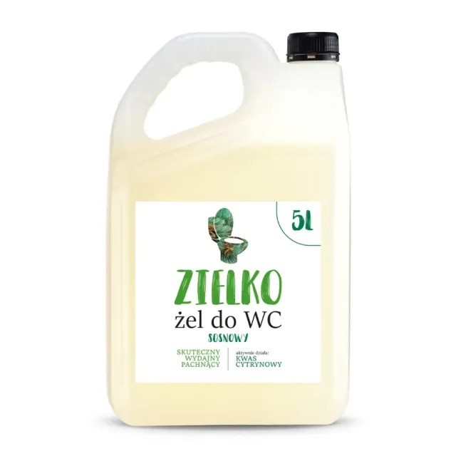 Zielko fyr toiletgel 5L mod kalk