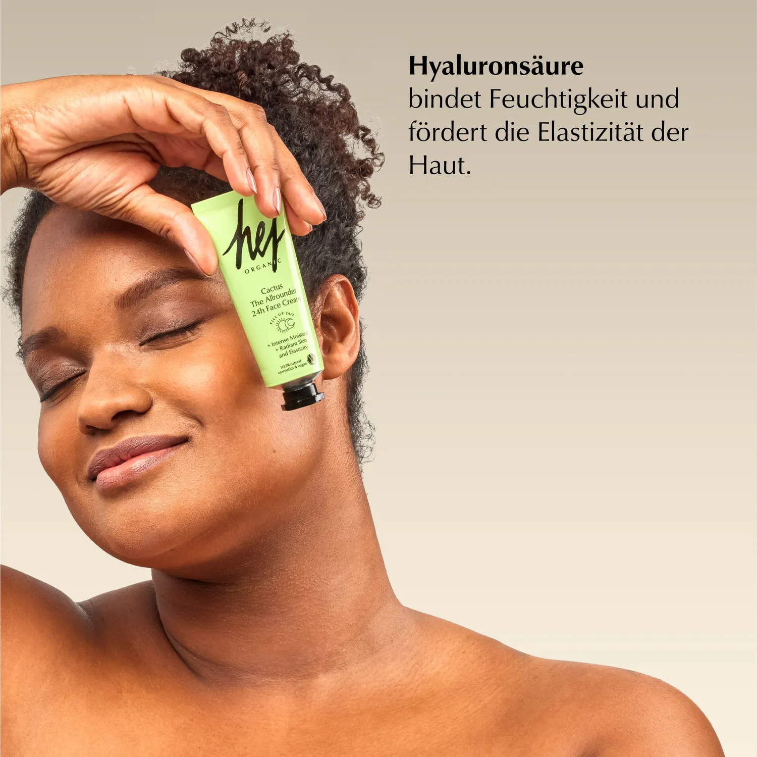 Hej Organic The Allrounder ansigtscreme 50 ml hyaluronsyre