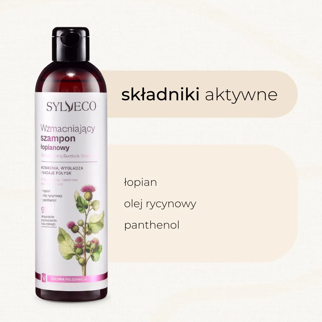 Sylveco burre styrkende shampoo