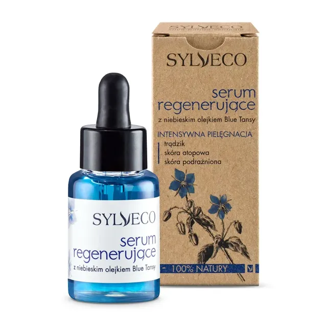 Sylveco Regenererende Ansigtsserum med Blue Tansy