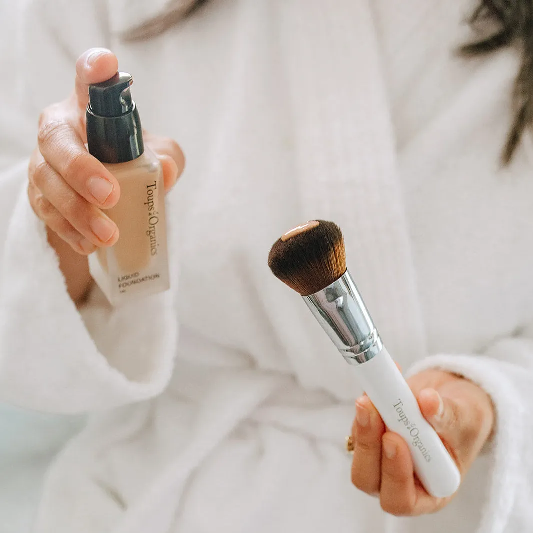 Toups Foundation Brush hypoallergen makeupbørste