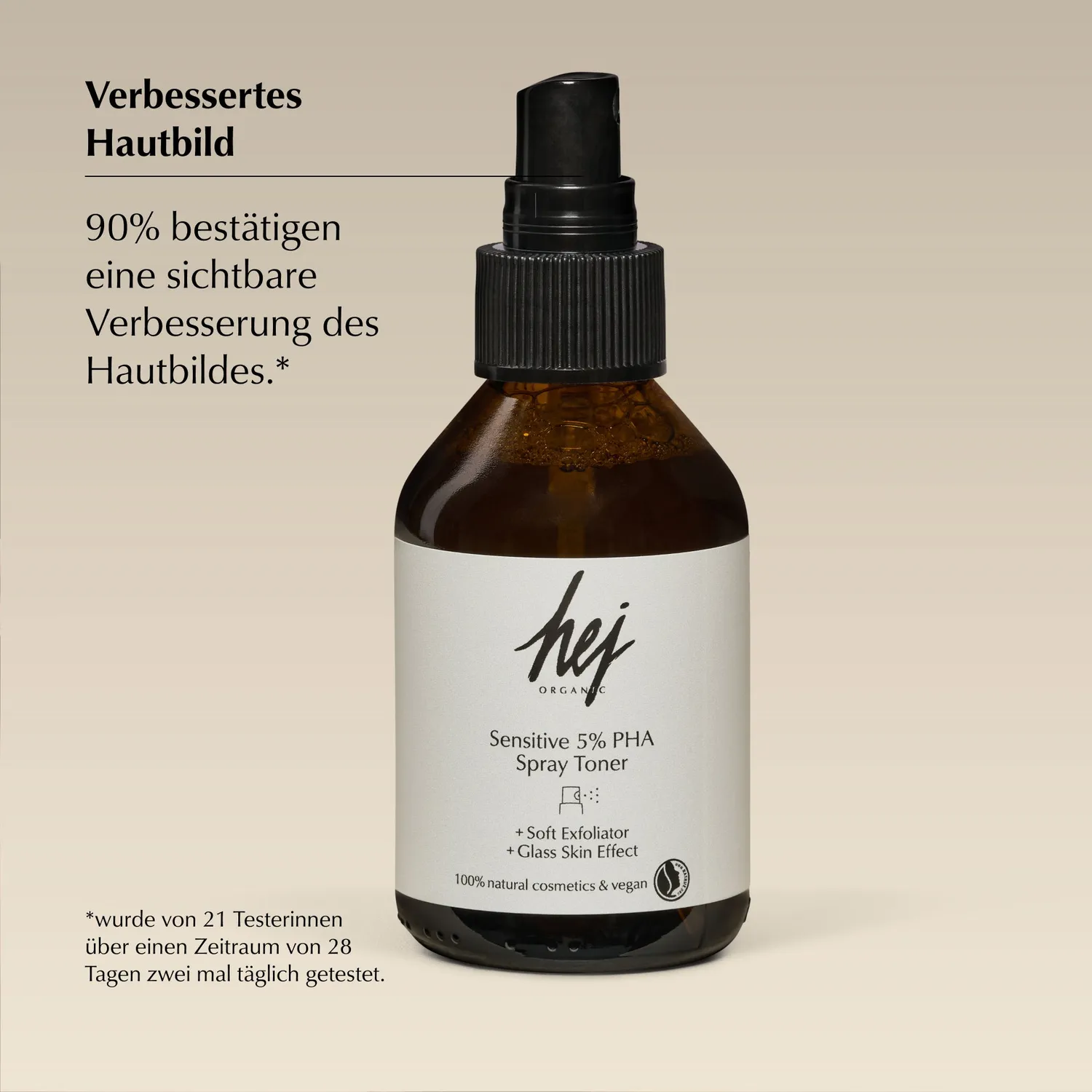 Hej Organic Sensitive PHA toner 100 ml mild peeling