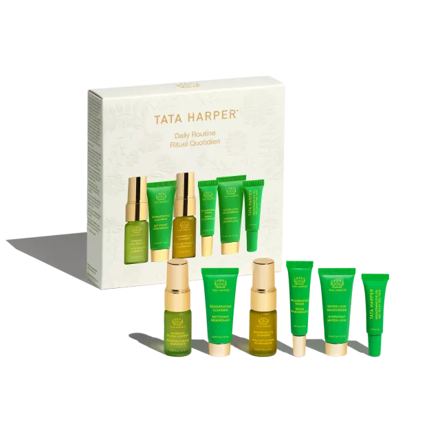 Tata Harper Daily Routine hudplejesæt 6 dele glow