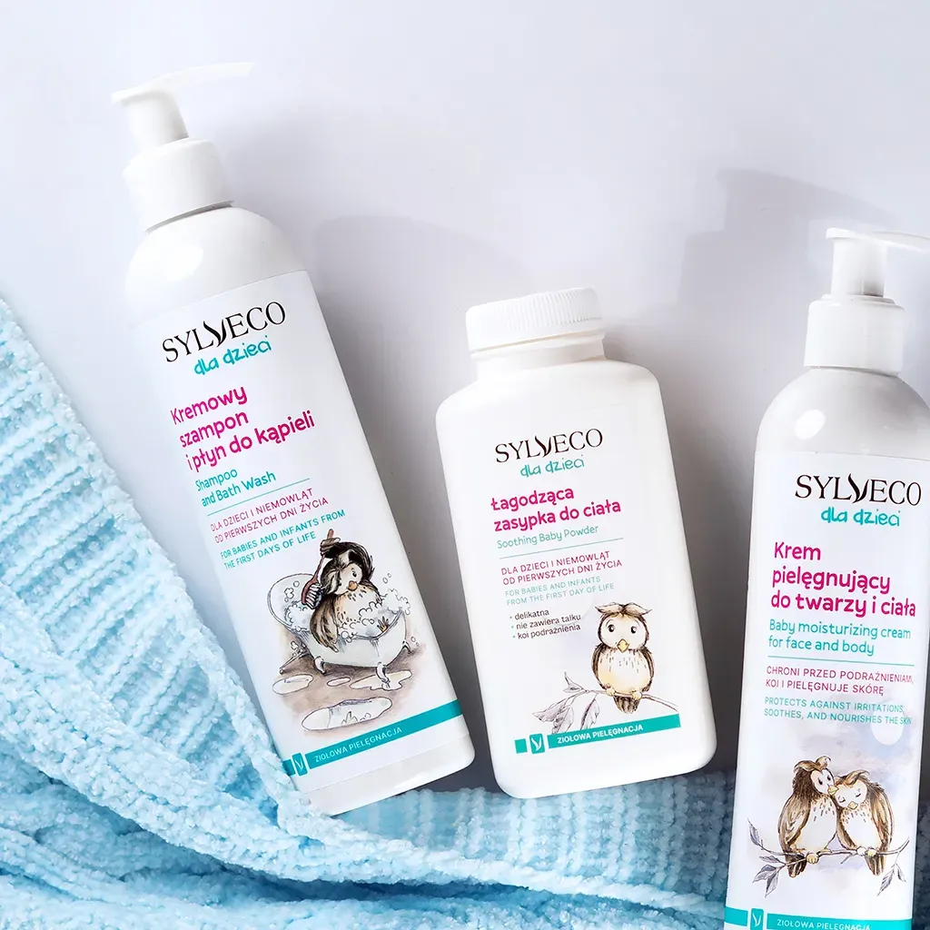 Sylveco Kids cremet børneshampoo badesæbe salvie