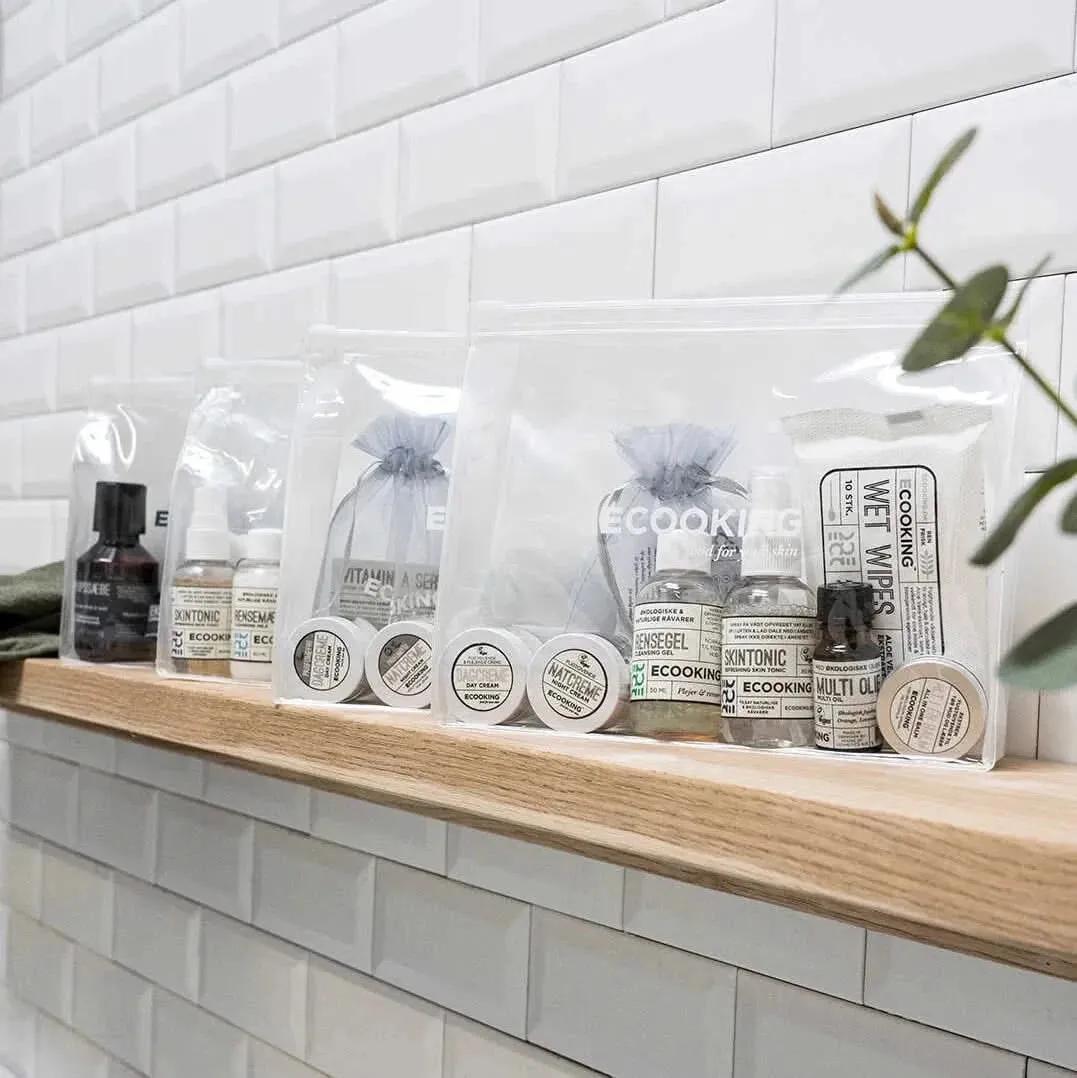 Ecooking Rejsetaske transparent taske til håndbagage