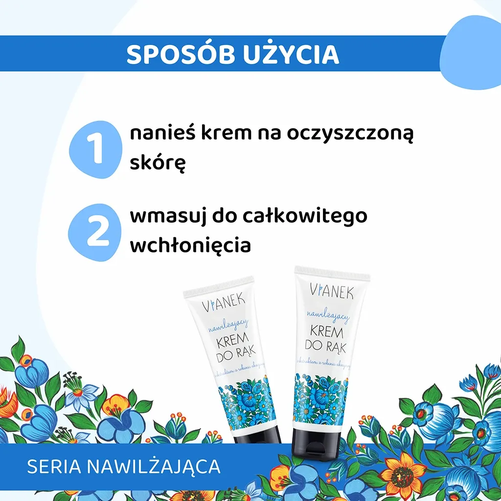 Vianek Fugtgivende håndcreme 75 ml 5% urea