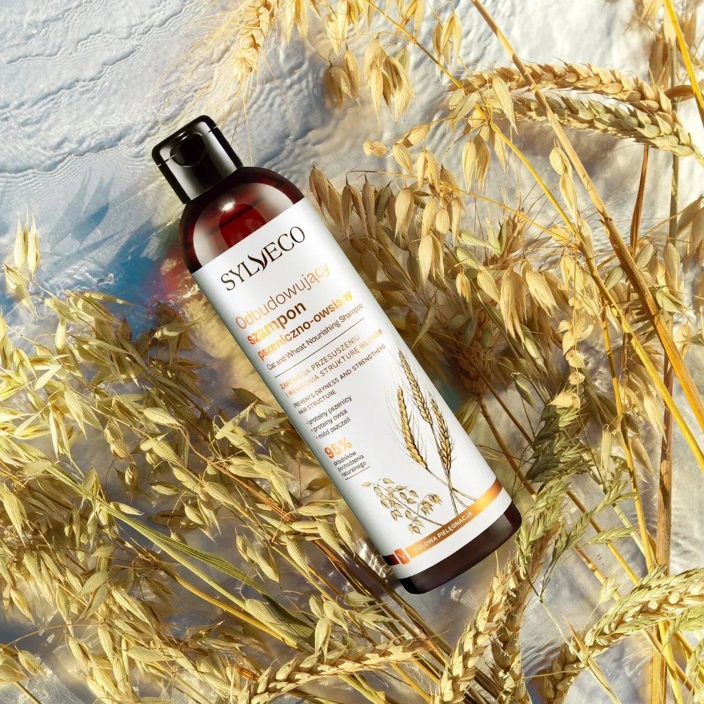 Sylveco hvede-havre shampoo 300 ml genopbyggende