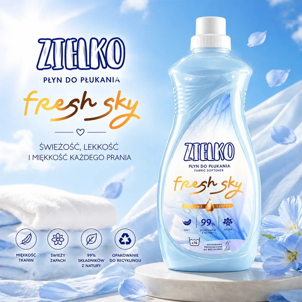 Zielko Fresh Sky skyllemiddel frisk havbrise