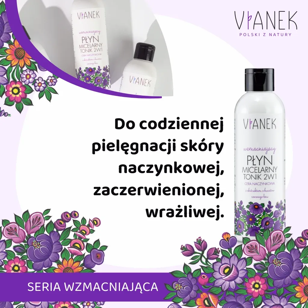Sylveco Vianek Styrkende micellevand toner 2i1 200 ml