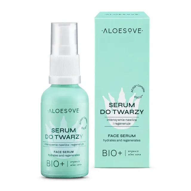 Sylveco Aloesove ansigtsserum 30 ml hyaluron