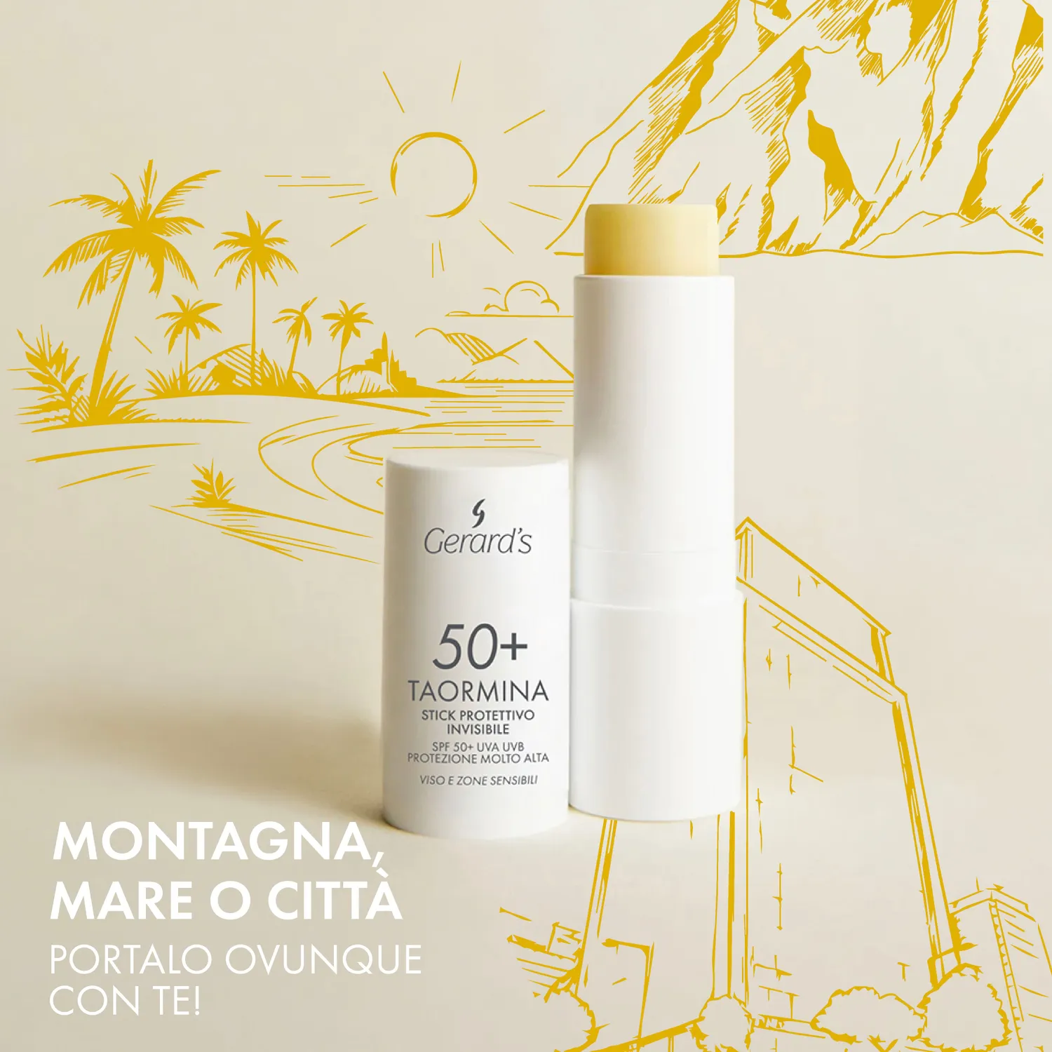 Gerard's Taormina solstick SPF 50+ 15 ml usynlig