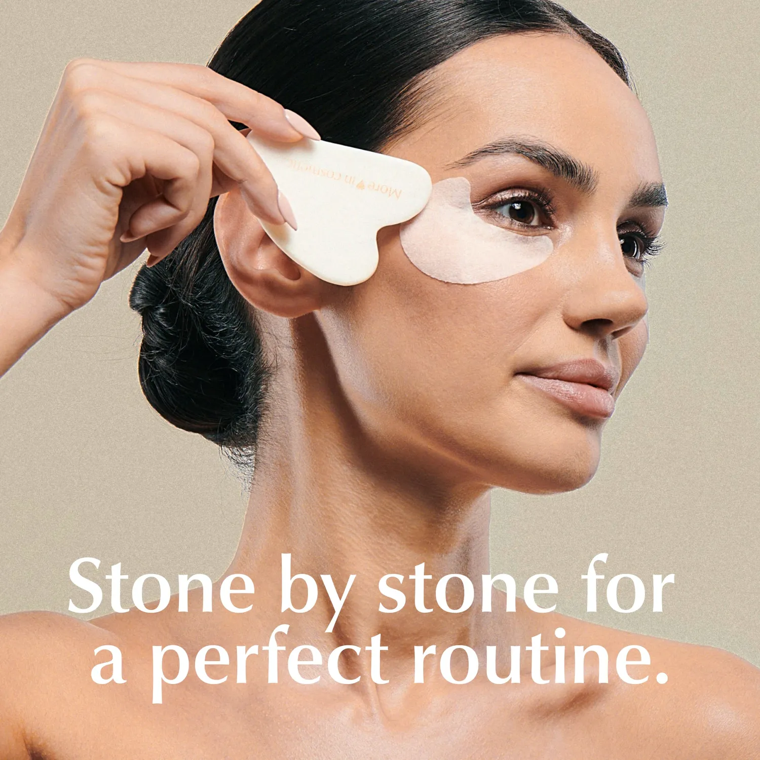 Hej Organic Gua Sha ansigtssten 1 stk massage