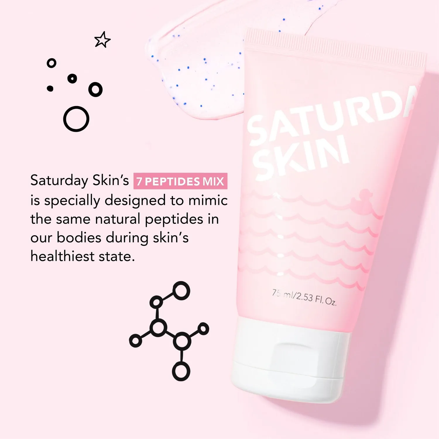 Saturday Skin Rub-A-Dub Refining Peel Gel 75 ml mod mat hud