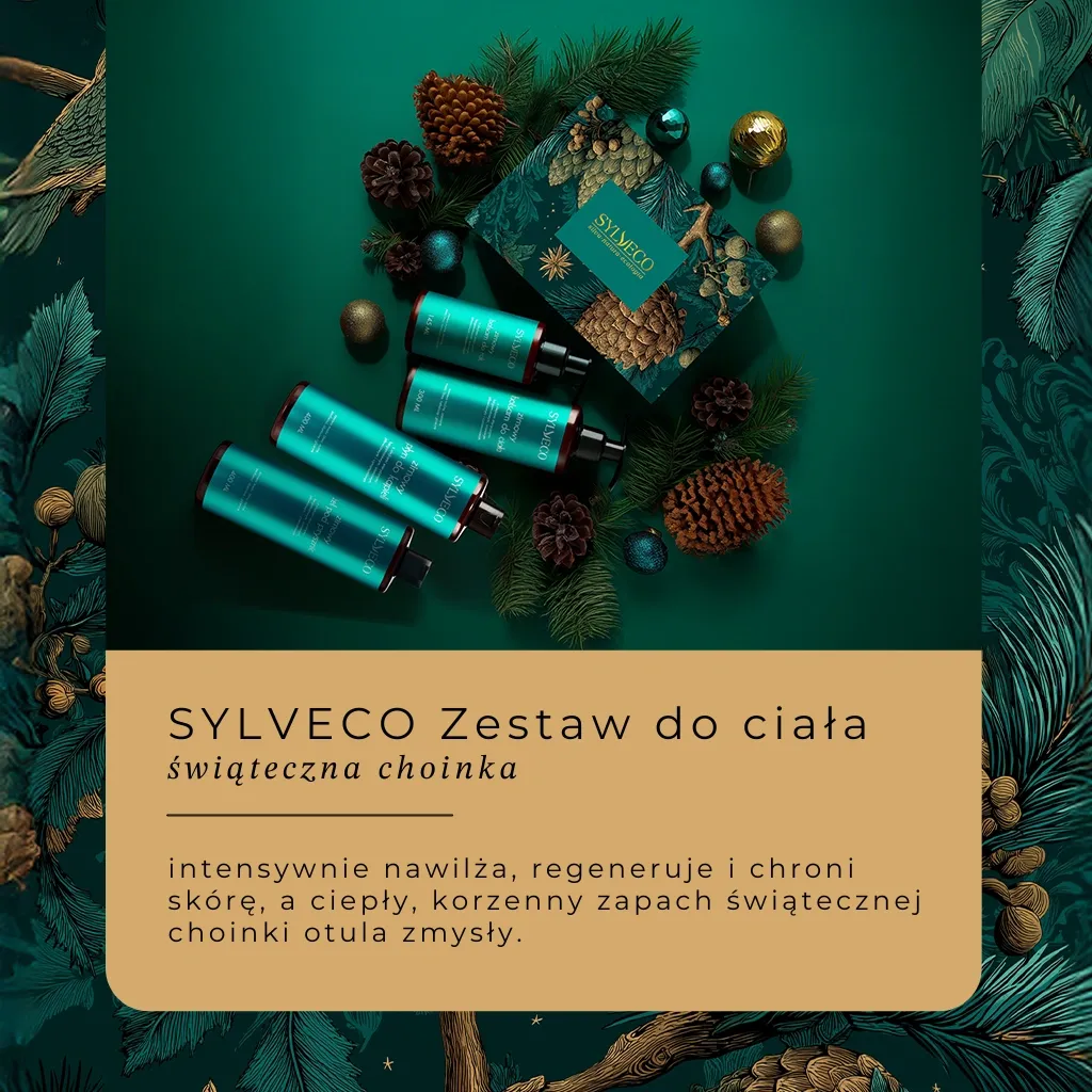 Sylveco vinter kropssæt julegran 4 dele
