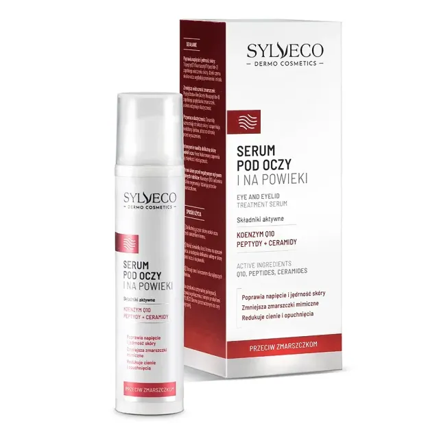 Sylveco Dermo øjenserum mod rynker Q10 peptid