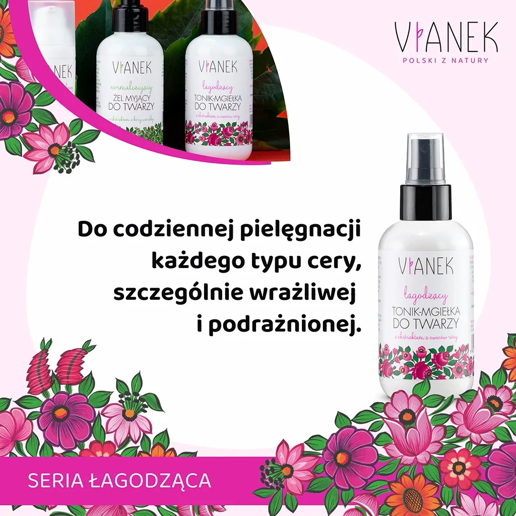 Sylveco Vianek beroligende ansigtsmist sensitiv