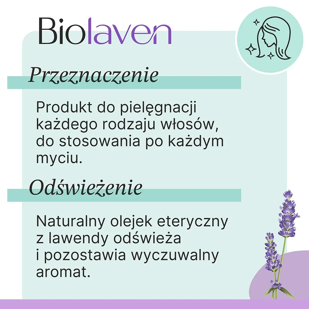 Sylveco Biolaven Hårbalsam 300 ml lavendel