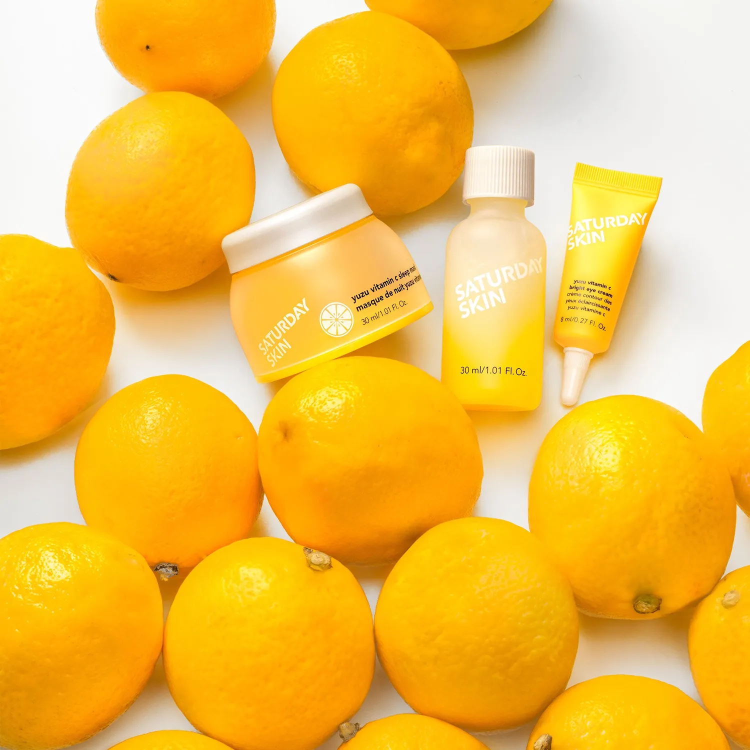 Saturday Skin Yuzu Bright Besties 3-trins sæt mini