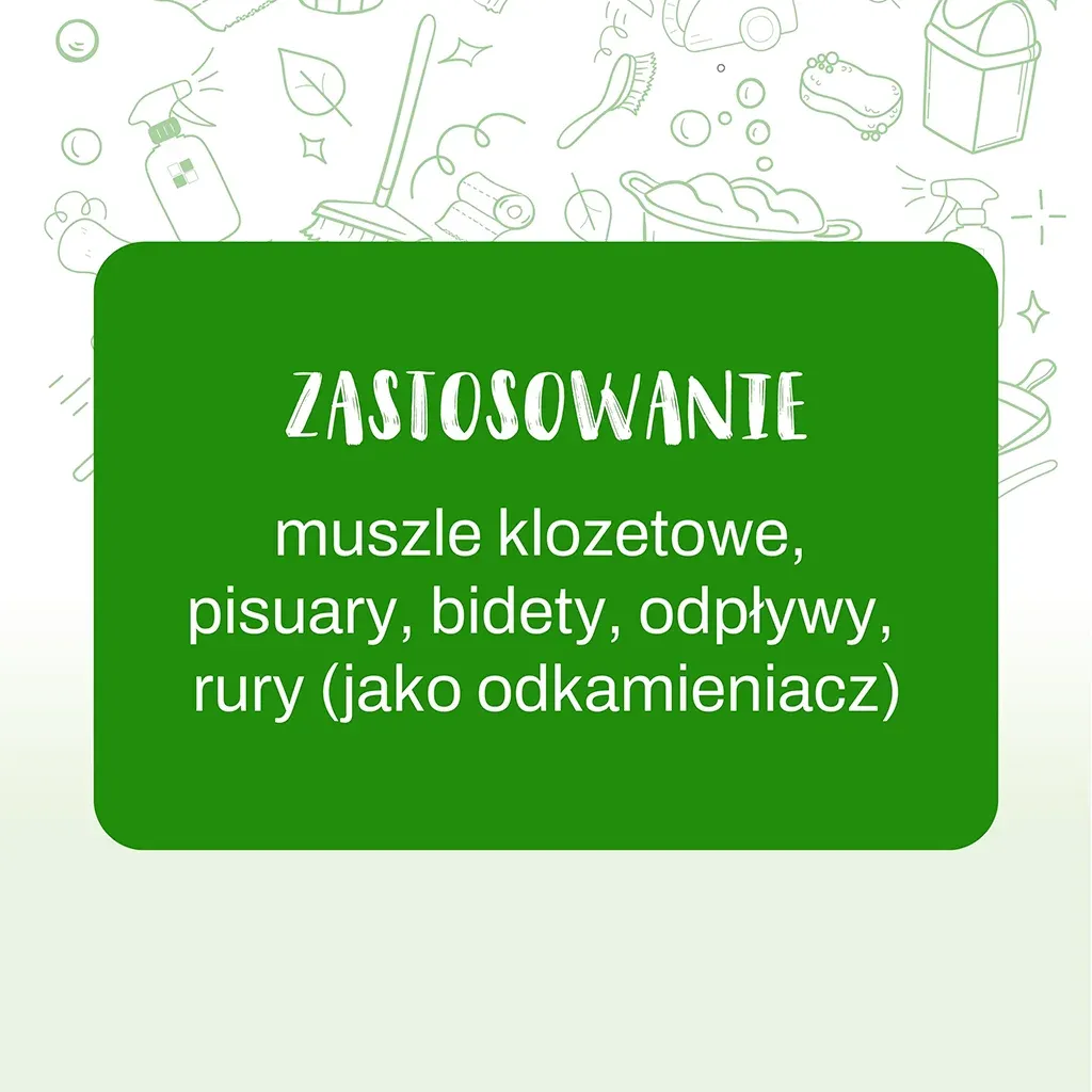 Sylveco Zielko WC-gel toiletrens 500 ml citronsyre