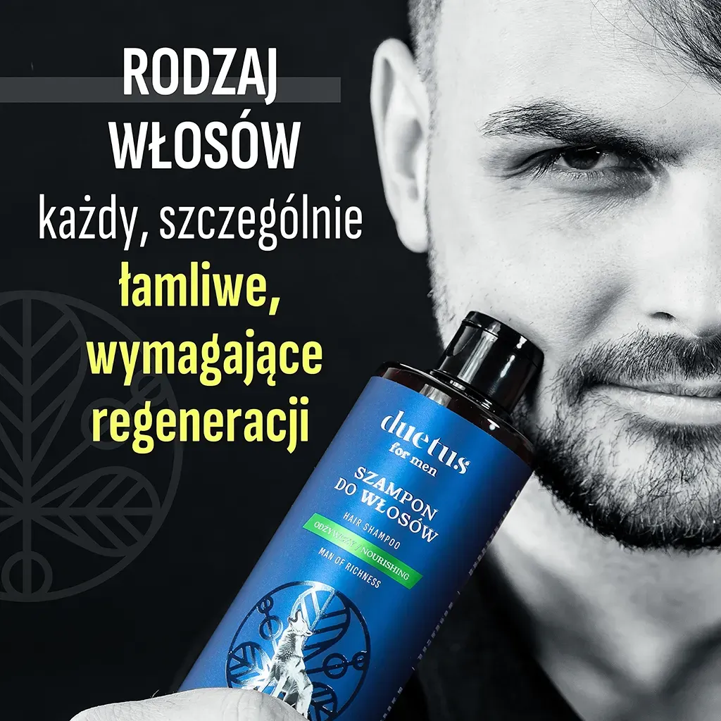 Duetus For Men nærende shampoo til mænd
