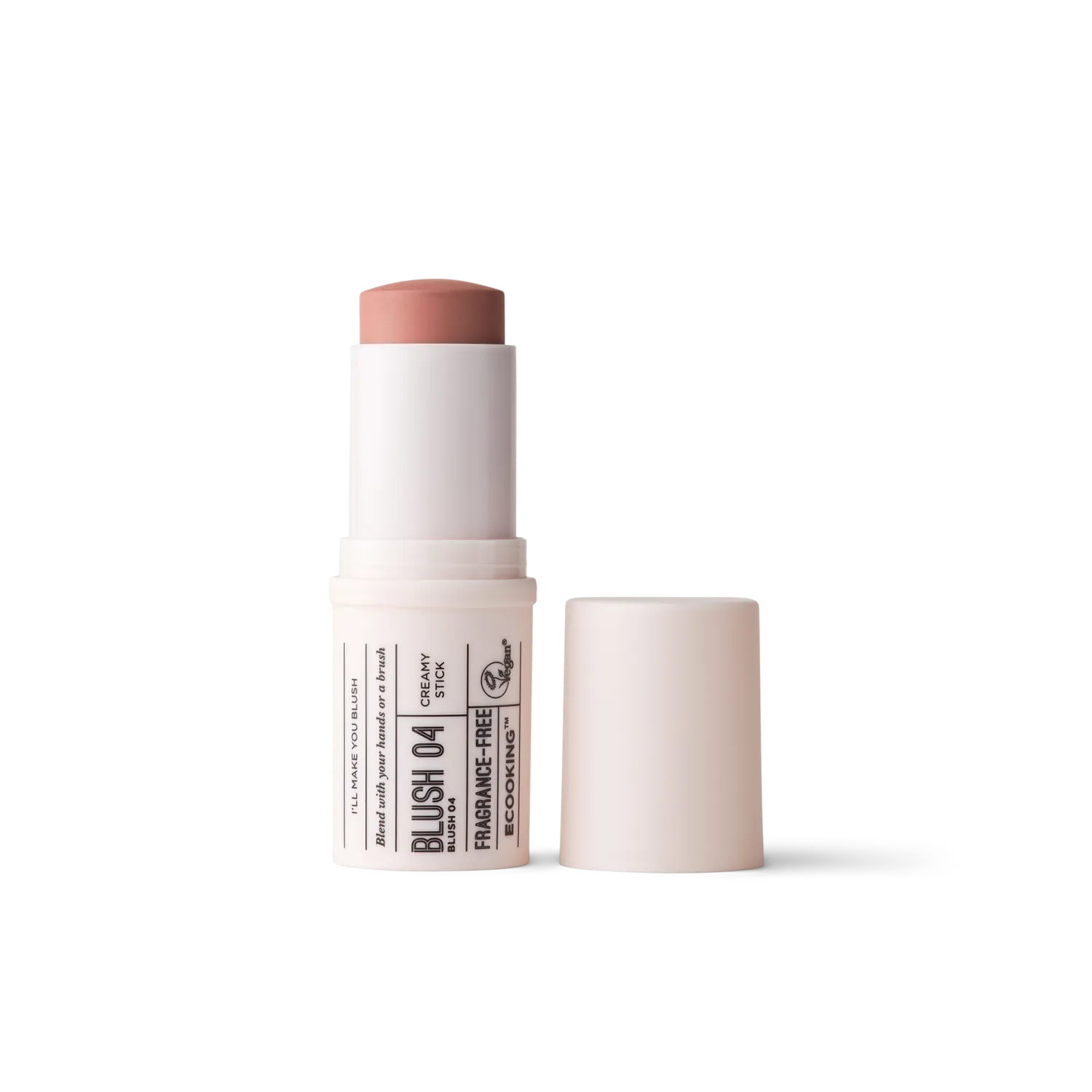 Ecooking Blush creme blush 01 Peach koral glød