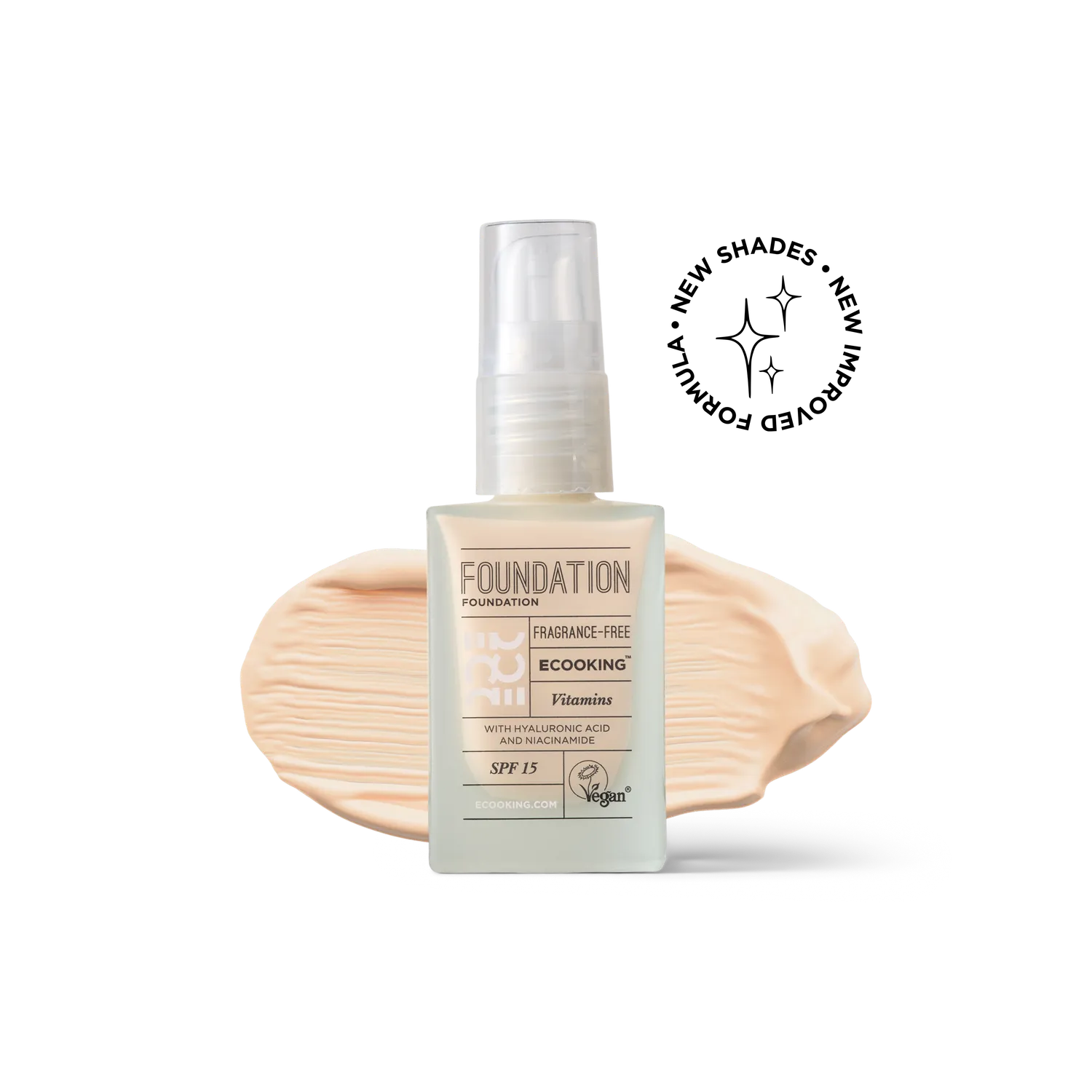 Ecooking Foundation foundation SPF 15 parfumefri
