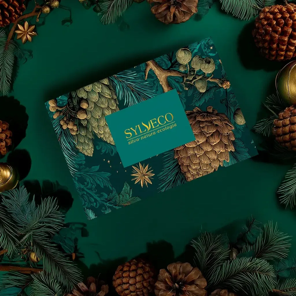 Sylveco vinter kropssæt julegran 4 dele