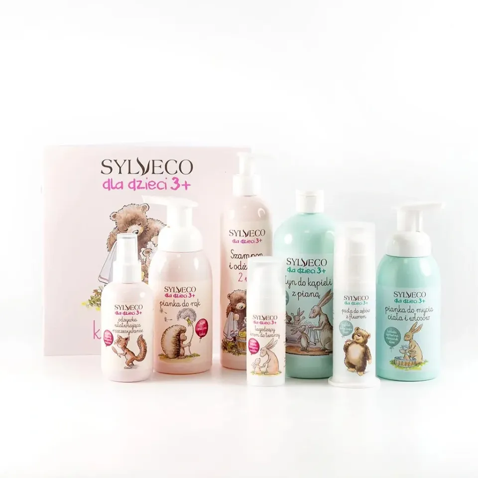 Sylveco Børnesæt 3+ plejesæt 7 dele